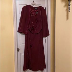 Dress and cover up jacket